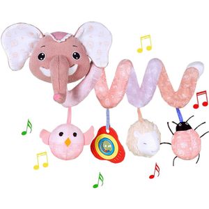 Hahaland Jouet Bébé 0-6 Mois, Tortue Peluche d'Éveil Montessori Sensoriel, Cadeau pour Enfant 3