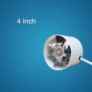 VENTILATEUR Ventilateur en ligne pour conduits, 4 pouces, tuya