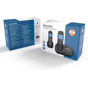 Téléphone fixe Alcatel XL595 Voice DuoTéléphone DECT sans fil ave