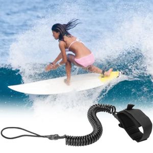 STAND UP PADDLE Stand Up Paddle Board 6mm Coiled Spring Leg Foot Rope Surf Leash pour Surfboard En Stock 904651