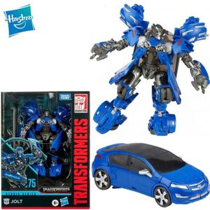 FIGURINE - PERSONNAGE Secousse - Hasbro Transformers Studio Series 75 Deluxe Class Jolt 115 mm Modèle de voiture Action Figure Robo