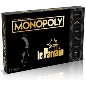 JEU SOCIÉTÉ - PLATEAU Monopoly Le Parrain - Jeu De Société - Jeu De Plat