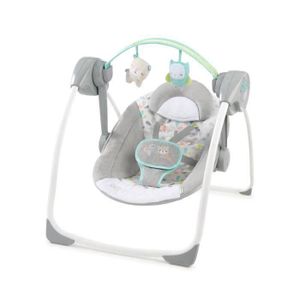 Balancelle Bebe Transat Electrique Bebe Alpha Gris Cdiscount Puericulture Eveil Bebe