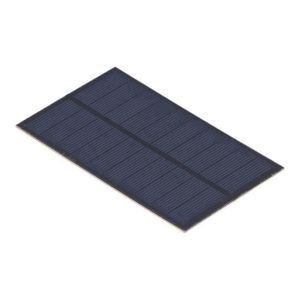 KIT PHOTOVOLTAIQUE DT02748-panneau photovoltaïque Chargeur de batterie de polysilicium de panneau de cellule solaire DIY chargeant pour la lumière de