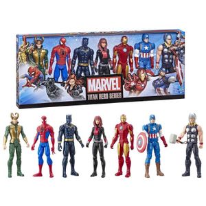 FIGURINE - PERSONNAGE Pack de 7 figurines articulées Titan de 30 cm Marv