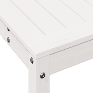 TABLE DE REMPOTAGE BAU Table de rempotage avec étagère 108x35x75 cm bois massif de pin - Pwshymi - JHR15334