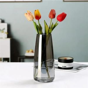 VASE - SOLIFLORE Vase Conique En Verre-Pour Terrariums De Mariage,D