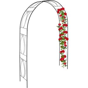ARCHE Arche à rosiers en métal, Portail de Jardin, HxLxP