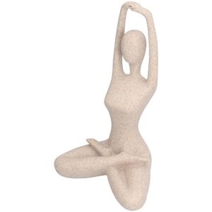 OBJET DÉCORATIF Tbest Statue de posture de yoga Yoga Pose Statue, 