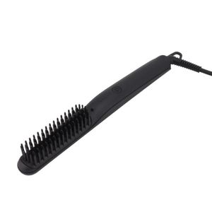 DÉFRISAGE - LISSAGE ZERODIS Brosse à lisser les cheveux Brosse à lisser électrique à ions négatifs, peigne coiffant, 100 à 240V, beaute brosse Prise UE