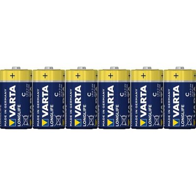 Lot De Piles Varta LR14 C Pro – 1,5V Alcalines – 7800 MAh – Neuves