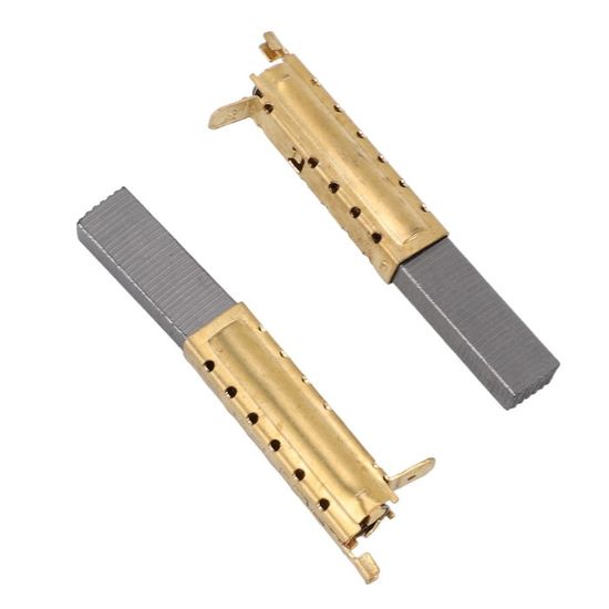 VAILANG 1 Paire Utile Machine À Laver Moteur Brosses À Insert en Carbone L94MF7 pour Whirlpool Brosse À Carbone Or & Gris Foncé