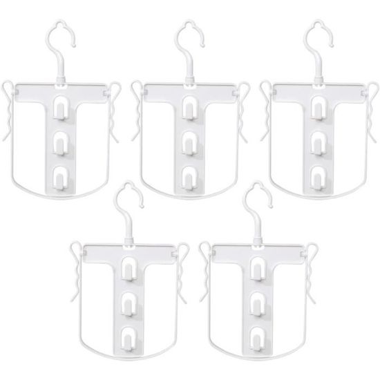 Cintres En S Pour Sweats à Capuche - Lot De 10 - Gain De Place Placard - 8