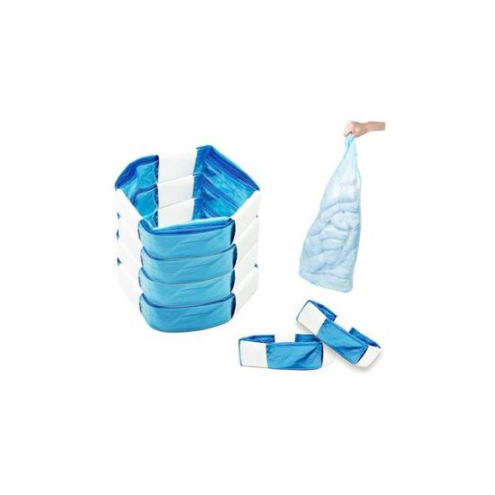 4 pack Sac pour Poubelles à couches Anti Odeur Glisser jusqu’à 800