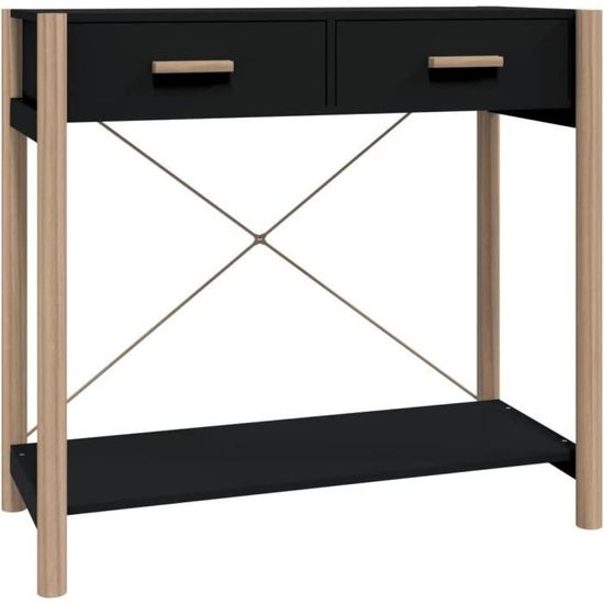 Table console able d'appoint 110 x 30 x 76 cm Bois de manguier massif - Maison