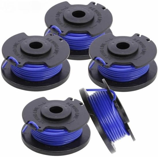 Lot De 5 Bobines De Fil Pour Débroussailleuse Ryobi One Et Ac14Rl3A