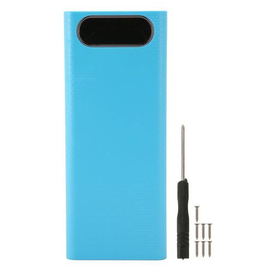 Boîte de banque d'alimentation - EJ.LIFE - ZER - Bleu - Dual USB