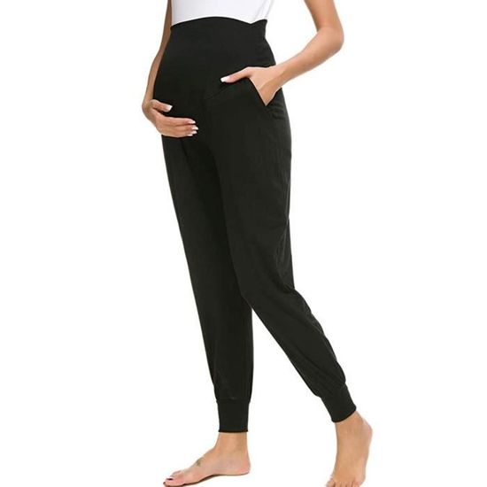 Pantalons De Maternité Confortables Extensibles Over-Bump