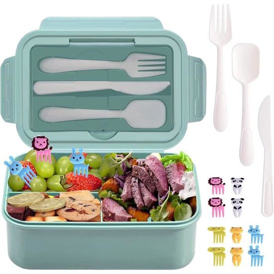 Boite à Gouter Enfant Boîte Repas Bento Isotherme Marvellous - Acier Inoxydable Micro-ondable Pour Travail/École Boîte Repas Sans BPA