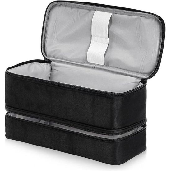 Étui Transport Micro Sans Fil JBL - Sac EVA Pour 2 Micros + Récepteur, 27x15x7cm