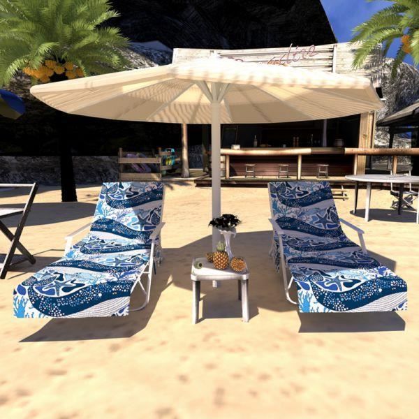Nouveau imprimé microfibre soleil chaise longue plage couverture serviette vacances jardin pisc - Modèle: 7 75x215cm - TEYYMJA05902