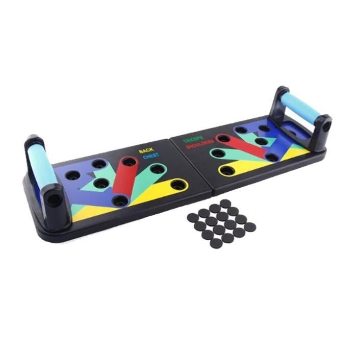 barre pour traction -Pousser le panneau de support pliable multifonctionnel pousser...- Modèle: Push Up Rack Board - ZOAMFWZDA06977