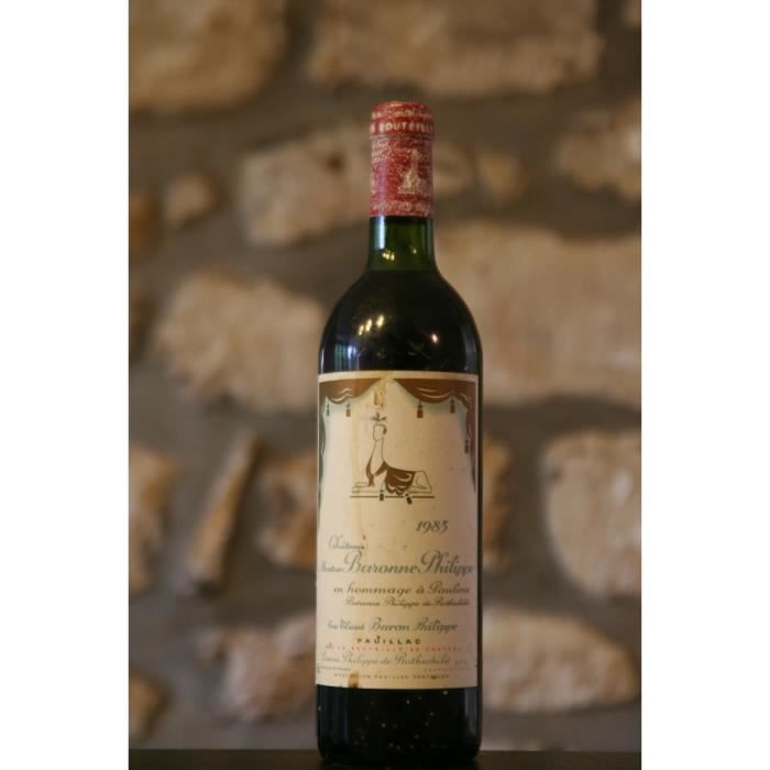 Chateau Mouton Baronne Philippe 1983 Rouge