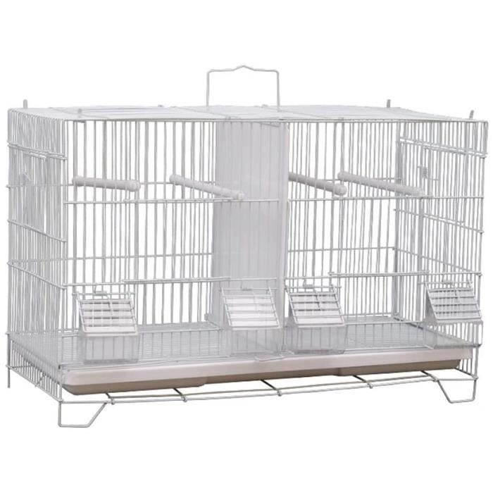Volière à oiseaux cage pour perruches Cage d'élevage Villa Maison pour oiseaux idéale pour les perruches les canaris les pinso 523