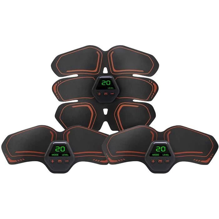 CEINTURE DE FORCE Ems Trainer Ceinture Abdominale Homme Musculation Abdominaux Femme Usb Appareil Abdominal Electrique Abdos670