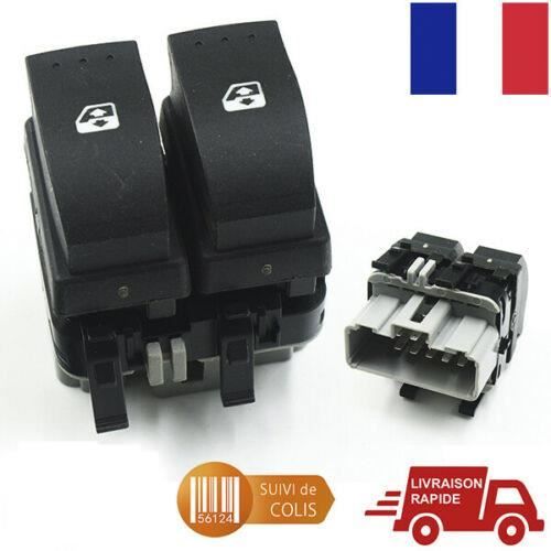 Bouton de leve vitre electrique avant gauche Clio 2 Espace 4 GRIS
