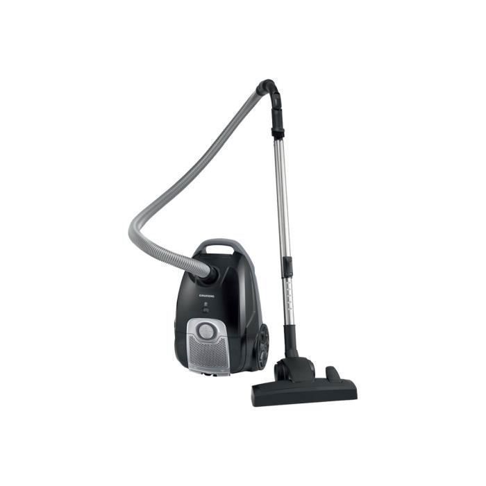 Grundig VCC 4750 A Aspirateur traineau sac 800 Watt noir - argent