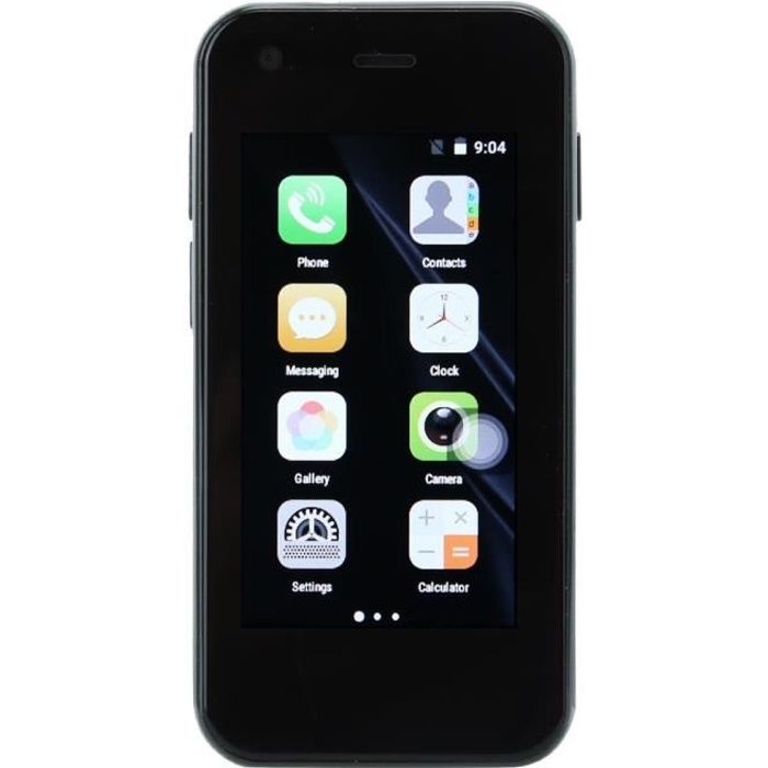 HURRISE Téléphone mobile de 2 XS11 Petit Téléphone Portable Système Intelligent Mini Smartphone 3G WIFI 2,5 po pour