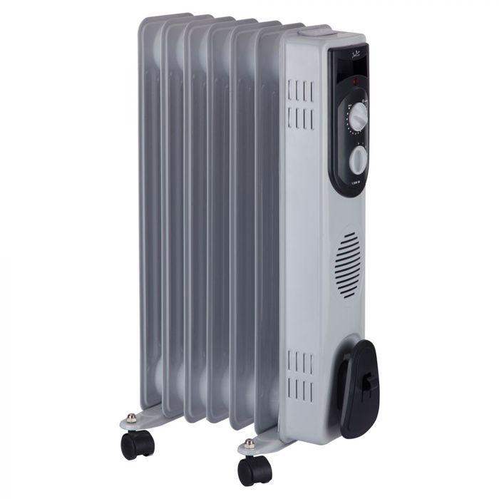 JATA R107 Radiateur d?huile avec 7 éléments chauffants - 6R107