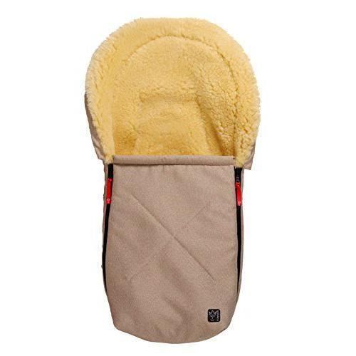 Kaiser Emma Sac de Couchage en Peau d`Agneau Beige Mélange - 6534174