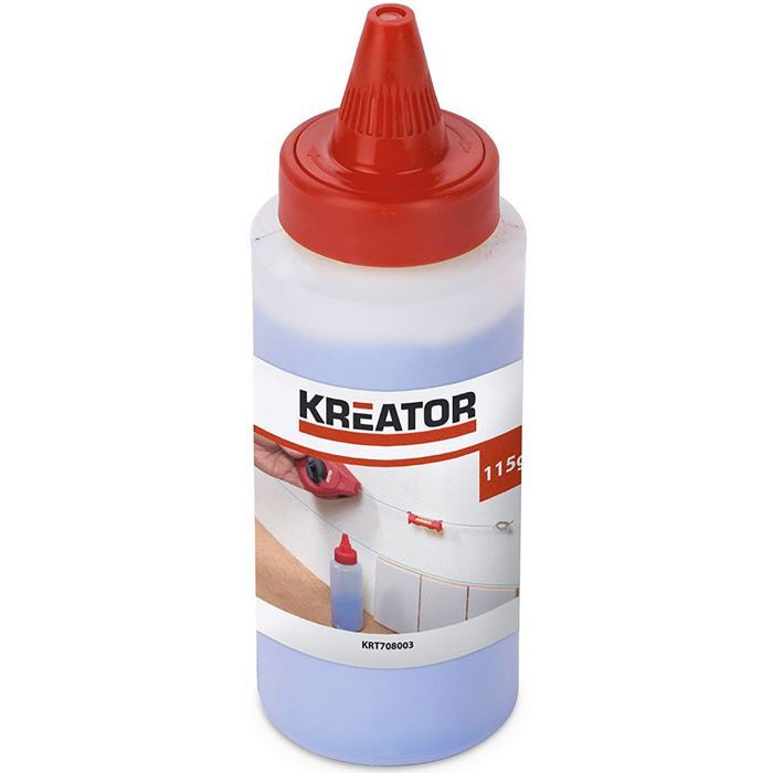 Poudre de traçage bleue pour cordeau Kreator 115g
