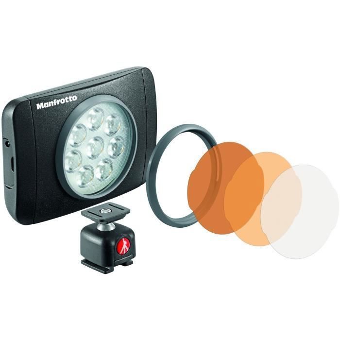 MANFROTTO Lumie Muse 8 Torche LED - Avec accessoires