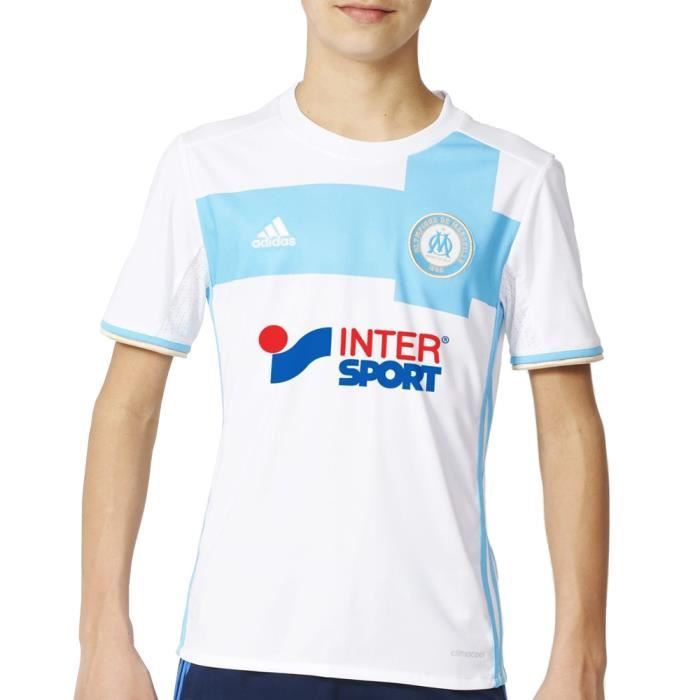 Marseille Adidas Maillot domicile Olympique de Marseille saison 2016-17 Jr