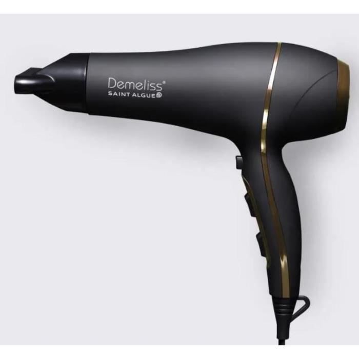 SAINT ALGUE - Sèche-Cheveux Demeliss ULTRA 2200 - DC 2200W tourmaline ionique