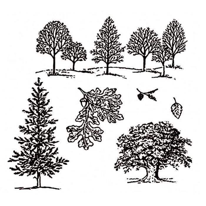 Dies Pochoir pour arbres DIY de coupe DIY Scrapbooking d'embossage carte Décor NEUF