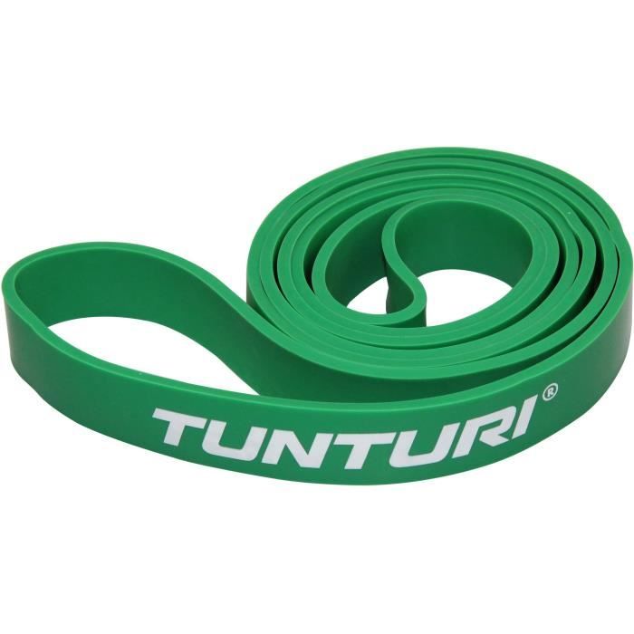 TUNTURI Bande de force powerband moyen pour musculation vert