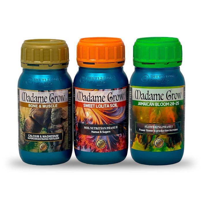 Kit Engrais Organique Madame Grow - PK Organic, Bazooka Bloom, Jamaican Bloom | Nutrition Plantes Thérapeutiques, Floraison, Engraissement - 8