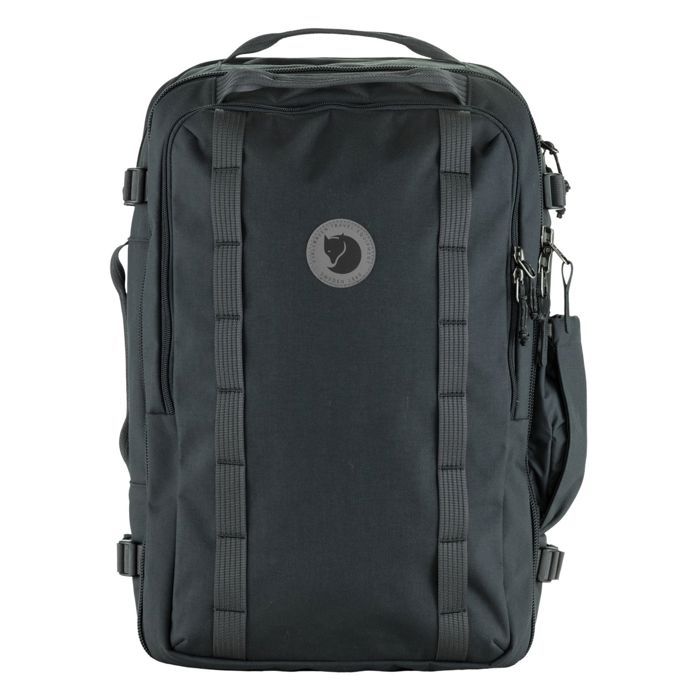 Fjällräven Sac à dos de loisirs noir pour femme et homme - Färden Carry-On Pack Coal Black 305900