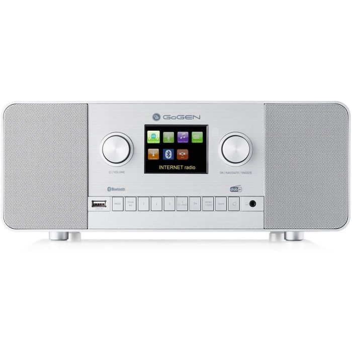 Radio GoGEN IR 257 BT DAB - Internet DAB FM - 10W - Bluetooth - Wi-Fi - Contrôle mobile
