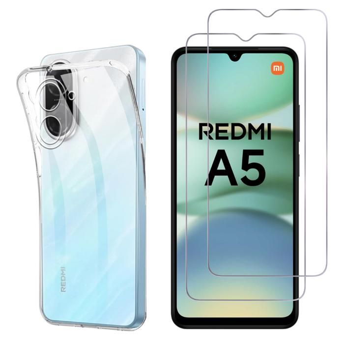 Lot De 2 Films De Protection Écran Hydrogel Taperso Pour Redmi A5 4G - Transparent, TPU