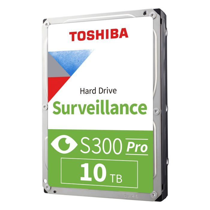 Disque dur interne TOSHIBA S300 Pro Surveillance 10 To 7200 RPM SATA