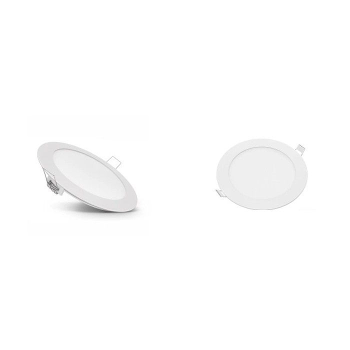Downlight Led encastrable extra-plat rond blanc neutre - Optonica Downlight Led encastrable extra-plat rond blanc neutre - Optonica
