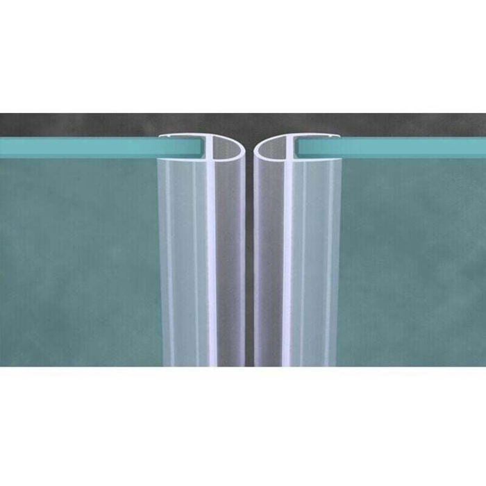 Joint porte douche joint pare baignoire pour verre 10 mm joint en U 550cm ODIPIE