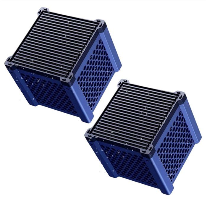 Lot de 2 Filtres pour Abreuvoir à Chevaux Filtre de Piscine avec Charbon Actif et Filtres en Coton Purificateur DEau