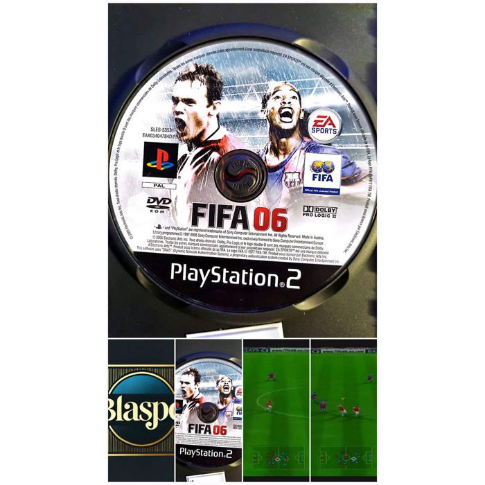 Ea Sports Fifa 06 – Jeu PlayStation 2 PS2 Pal – Cd Seul Sans Boîtier