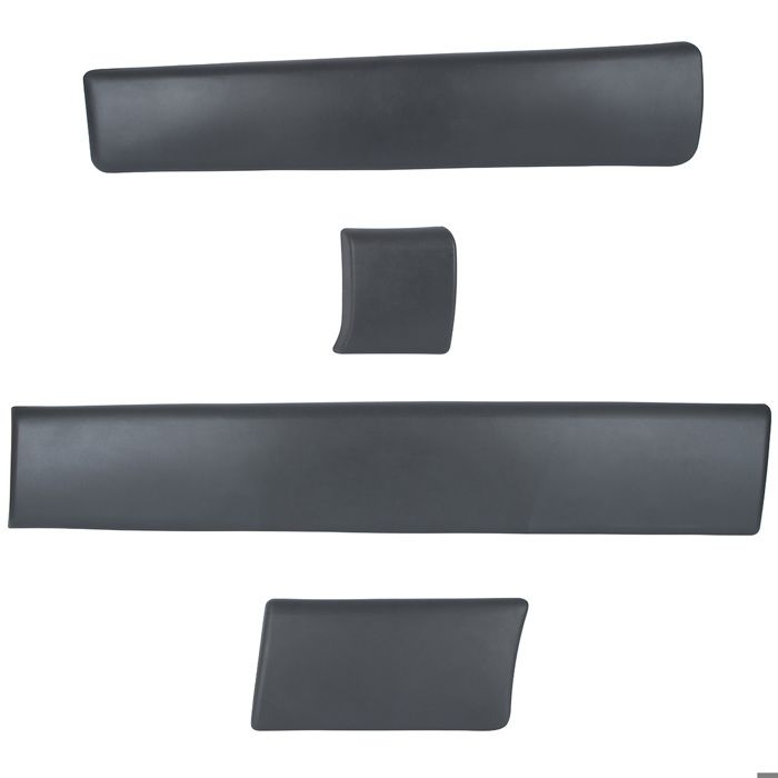 Moulures latérales pour Renault Trafic II - MODECAR - 4 pièces - Côté gauche - Renault Trafic II - Opel Vivaro